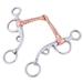 Copper Roller Training Snaffle Stainless Steel 5inch Outdoor Horse Riding Training Equipment Supplies