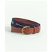 Brooks Brothers Men's Smathers & Branson Needlepoint Belt | Size 32