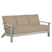 Summer Classics Ashland 73.12" Wide Outdoor Teak Patio Sofa w/ Cushions Wood/Natural Hardwoods/Olefin Fabric Included/Sunbrella® Fabric Included | Wayfair