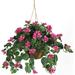 Primrue 24" Artificial Foliage Plant in Basket Silk/Wicker/Rattan | 24 H x 32 W x 32 D in | Wayfair 19C30D2BF705470CB93366D005BC6739