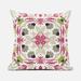 Darby Home Co Narrowsburg Square Indoor/Outdoor Pillow Cover & Insert Polyester/Polyfill blend in Pink/Yellow | 26 H x 26 W x 5 D in | Wayfair