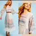 Anthropologie Dresses | Anthropologie Maeve Toronto Embroidered Boho Dress Women's Size S !! | Color: Blue/Tan | Size: S