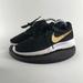 Nike Shoes | Nike Tanjun Black/Gold Athletic Running Shoes Aq7154-001 Men’s Size 8.5 | Color: Black/Gold | Size: 8.5