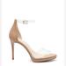 Jessica Simpson Shoes | Daisile High Heel In Almond Size 8.5 | Color: Tan | Size: 8.5