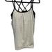 Athleta Intimates & Sleepwear | Athleta Built In Bra Criss Cross Tank Top | Color: Black/Gray | Size: M