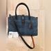 Coach Bags | Coach Denim And Leather Mercer Bag | Color: Blue | Size: 12”X 8”X 7”