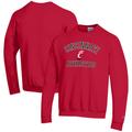 Men's Champion Red Cincinnati Bearcats Athletics Logo Pullover Sweatshirt