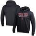 Men's Champion Black Texas Tech Red Raiders Athletics Logo Stack Pullover Hoodie