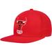 Men's Mitchell & Ness Red Chicago Bulls Hardwood Classics MVP Team Ground 2.0 Fitted Hat