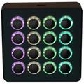 Dj Techtools Midi Fighter Spectra, hochwertiger Midi Controller für DJs (Leistungsstark, offizielle Mappings, anpassbare LED-Farbringe, präzise Steuerung, Midi-Controller), Schwarz