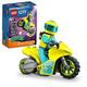 LEGO City Stuntz Cyber Stunt Bike 60358, Flywheel-Powered Motorbike Toy to Perform Jumps and Tricks, Action Toys for Boys and Girls Ages 5 Plus, Extension Set