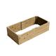 Gro Garden Products Wooden Raised Garden Bed - 90cm L x 180cm W x 46cm H Large Wooden Planters for Vegetables, Herbs, or Flowers - Garden Trough Planter - Planter Box with FSC Tanalised Timber