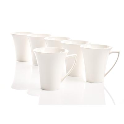 Becher RETSCH ARZBERG "Fantastic", beige (naturweiß), 300ml, 6 tlg., Fine China-Porzellan, Trinkgefäße, 6-teilig Image