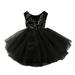 ZHAGHMIN Girl Dresses Size 6 Baby Girl Mesh Tulle Birthday Dresses Tutu Sleeveless Pageant Party Dress Toddler Girl Wedding Clothes Girls Long Sleeve Dresses Flower Girls Dresses Toddler Outfits Tee