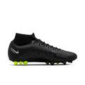 NIKE Men's Zoom Mercurial Superfly 9 Academy Ag Sneaker, Black Dk Smoke Grey Summit White Volt, 9.5 UK