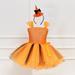 Herrnalise Toddler Kids Girls Halloween Fashion Cute Solid Color Mesh Hollow Out Princess Dress Headdress Suit