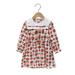 Children Kids Toddler Girls Dresses Long Sleeve Cute Cartoon Print Princess Dress Outfits Clothes