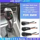 Pommeau de levier de vitesse LED levier de vitesse pour BMW Série 1 3 5 6 E90 E60 E46 OJ 4D