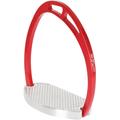 Equìtaly Stirrups - 12,5 cm, Orange: Etriers en aluminium Equitaly modèle Fly