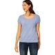 STREET ONE Damen A318495 Damenshirt, Cozy Blue Melange, 38