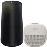 SoundLink Revolve Bluetooth Speaker Triple Black + Soundlink Micro Bluetooth Speaker White