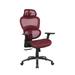 Ergonomic mesh chair with 3D arms in RED color