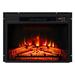 Electric Fireplace Insert with 7-Level Adjustable Flame Brightness - 22.5 inches - 22.5" x 6.5" x 22.8"(L x W x H)