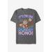 Men's Big & Tall Nintendo Donkey Kong Tee by Nintendo in Charcoal Heather (Size 3XL)