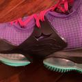 Nike Shoes | Nike Basketball Shoes- Lebron James - Size 8.5 Men | Color: Green/Purple | Size: 8.5