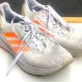 Adidas Shoes | Adidas Duramo 9 Eg8671 Women’s White Coral Gray Running Shoes Sneakers Size 7.5 | Color: Orange/White | Size: 7.5