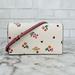 Coach Bags | Anna Foldover Clutch Crossbody With Heart Petal Print Chalk Multi | Color: Pink/White | Size: Approx Size 8" (L) 4 3/4" (H) 1 1/2" (W)