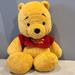 Disney Toys | Disney Winnie The Pooh Plush | Color: Gold/Red | Size: Osbb