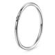 AZARIO LONDON 14K White Gold 20 Gauge - 7mm Diameter Hinged Segment Clicker Ring/Cartilage Earring- Daith Hoop/Room Ring/Helix Ring- 20 Gauge Hoop