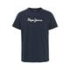 T-Shirt PEPE JEANS "HORSTI" Gr. S, blau (dulwich) Herren Shirts T-Shirts