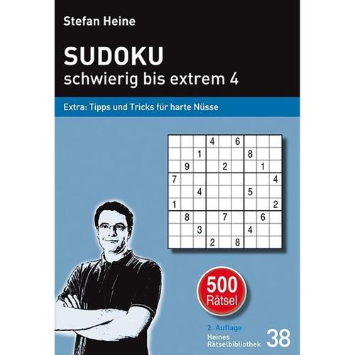 Sudoku - Schwierig Bis Extrem 4 - SUDOKU - schwierig bis extrem 4, Kartoniert (TB)