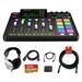 Rode RODECaster Pro II Integrated Audio Production Studio Bundle with Behringer HPM-1000 | All-Purpose Closed-Back Headphones + Strukture 20-Feet XLR Microphone Cable + SanDisk Extreme Micro-SD 64GB (