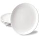 QXXSJ 10 Inch White Dinner Plates Set, Porcelain Dessert/salad Plate, Serving Dishes, Dinnerware Sets, Scratch Resistant, Lead-free, Microwave, Oven | Wayfair