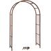 Alcott Hill® Liv Steel Arbor Metal/Steel in Gray | Wayfair 47184B9E33DB4FD1B9101E2356F5509B