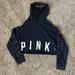 Pink Victoria's Secret Sweaters | Cute, Hooded, Crop Top Pink | Color: Pink | Size: S