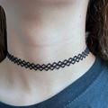 Urban Outfitters Jewelry | 4/$20 Black Choker 90s Diamond Hot Topic | Color: Black | Size: Os