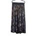 Anthropologie Skirts | Anthropologie Hd In Paris Womens Rhiannon Velvet Burnout Maxi Skirt Size 10 | Color: Black/Gold | Size: 10