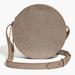 Madewell Bags | Madewell “The Simple Circle” Crossbody Bag In Metallic Gold Brownish Leather | Color: Brown/Gold | Size: Small/Medium