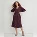 Madewell Dresses | Madewell Lightspun Button-Front Midi Dress | Color: Red | Size: 2
