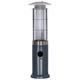 Santini 13.5kW Spiral Flame Gas Patio Heater Anthracite Grey and Stainless Steel
