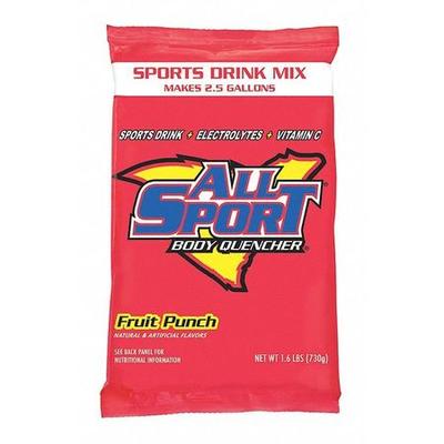 ALL SPORT 10125069 Sports Drink Mix,Fruit Punch Fl...