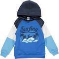 Fred's World by Green Cotton Boy's Sweat Surfing Hoodie Hooded Sweatshirt, Night Blue, 134