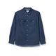 s.Oliver Big Size Men's 2128177 Hemden Langarm, blau 57Y1, 3XL