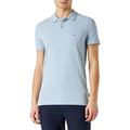 Wrangler Men's Polo Shirt, Blau LT, XL