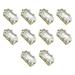 dianhelloya Nail Art Supplies 10Pcs Nail Art Charm Zircon Anti-scratch Drop-resistant Easy to Paste High Gloss Claw-wrapping Nail Accessory Nail Supply