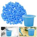 Tattoo Ink Caps 100Pcs Disposable Pigment Ink Caps Cups for Ink Tattoo Supplies Tattoo Accessories Asmalkl Small Medium Large Optional Tattoo accessories C